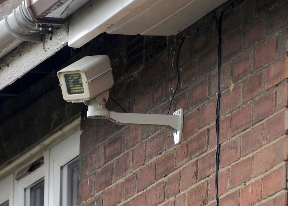  Mr Marron installed fake security cameras on his home in a bid to stay safe