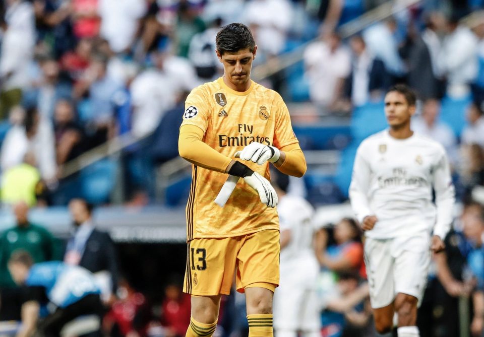  Thibaut Courtois was subbed off due to illness rather than his poor performance, according to a Belgian journalist