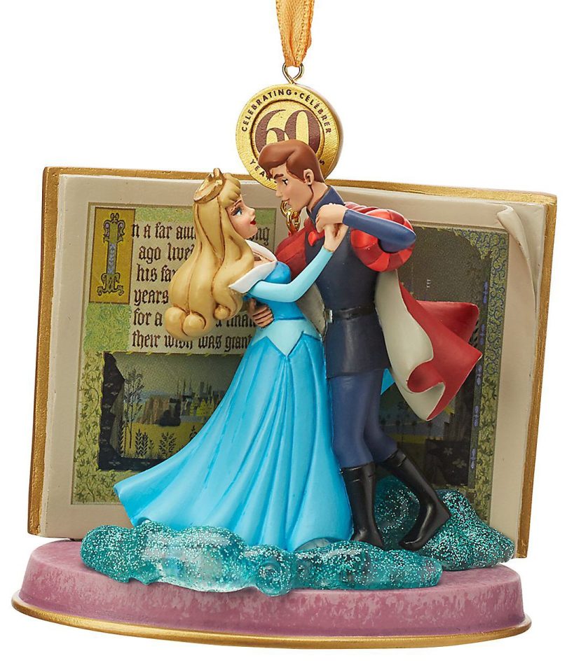  You can personalise this Sleeping Beauty ornament