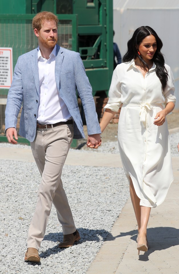  The Duke and Duchess of Sussex are now on their final day of the tour today