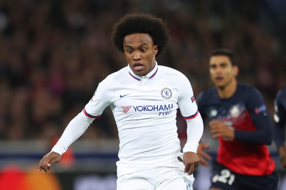  Not all Chelsea fans were impressed as divisive star Willian made his 300th appearance