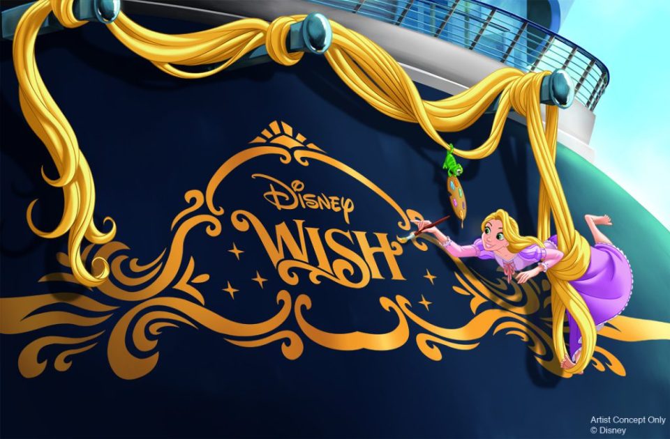  The new ship will feature Rapunzel on the stern