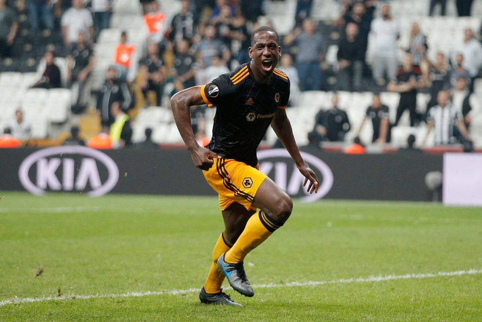  Willy Boly scored a dramatic late winner for Wolves in their Europa League victory at Besiktas