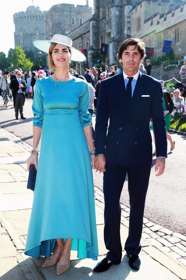  Nacho and wife Delfina Blaquier were invited to Meghan Markle and Prince Harry's royal wedding in Windsor in 2018