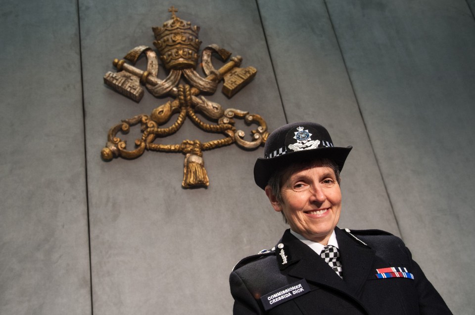  Cressida Rose Dick has been told she should consider her position as Commissioner of the Metropolitan Police