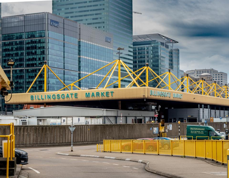  Billingsgate market is thought to be a target for Animal Rebellion next week