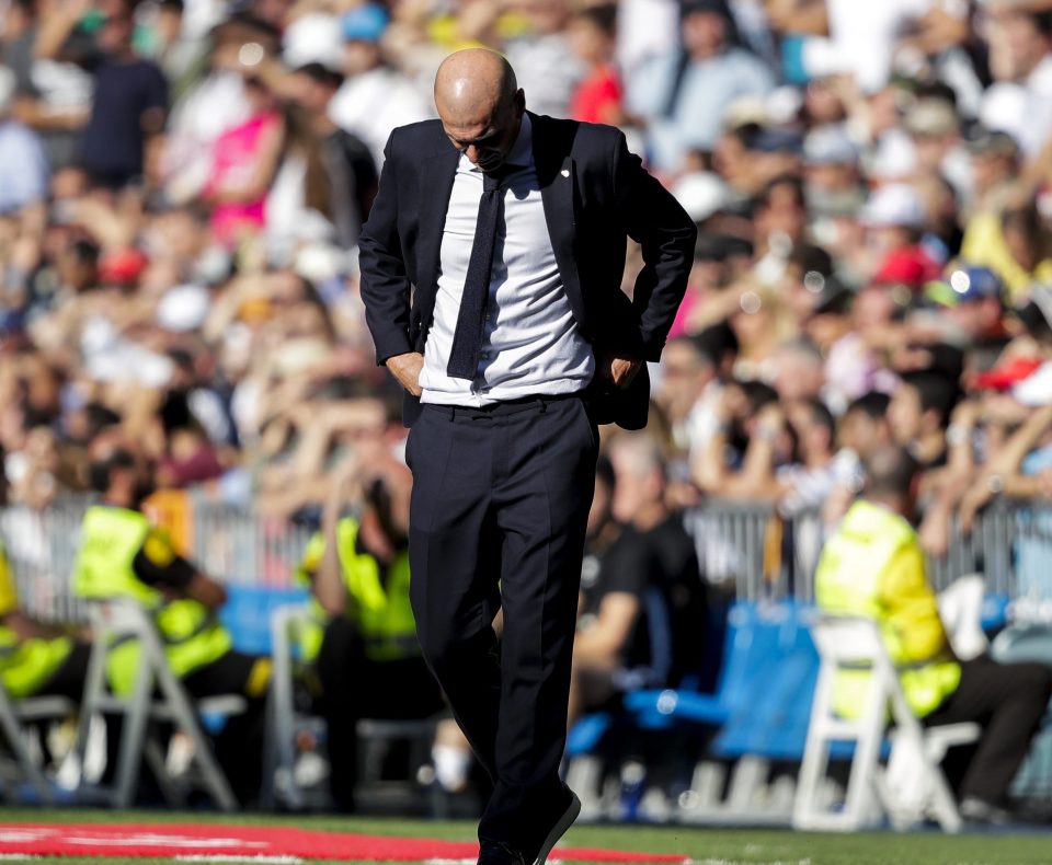  Zidane's side sit top of La Liga after eight games