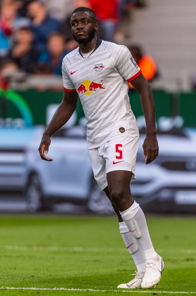  RB Leipzig defender Dayot Upamecano is believed to be a target for Arsenal