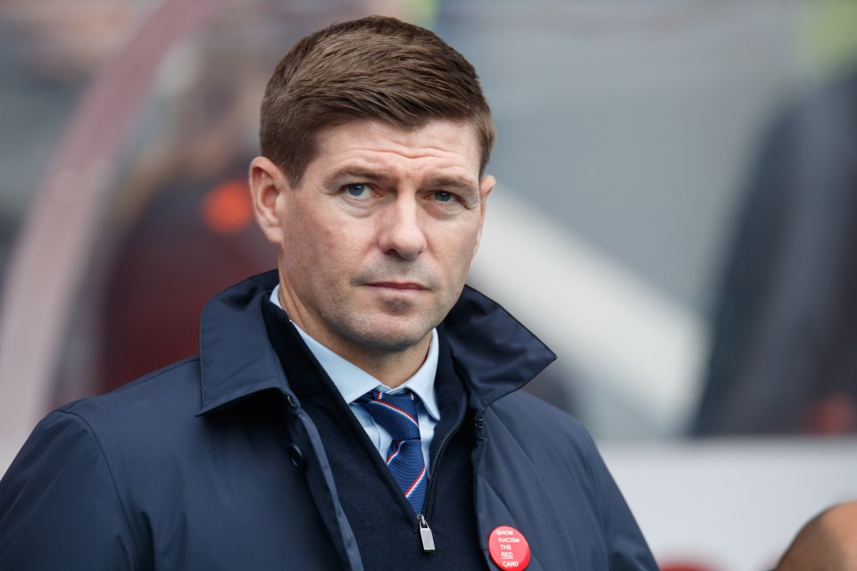  Steven Gerrard's Rangers side are currently top of the SPFL - and the boss is interesting Besiktas