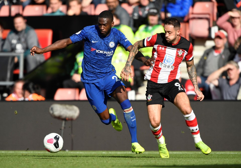  Fikayo Tomori had a shaky afternoon despite Southampton offering very little threat