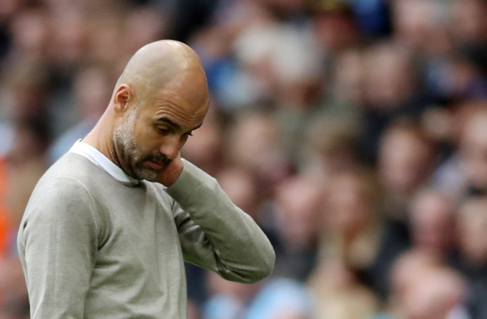 Pep Guardiola was in disbelief as his side let Liverpool open up an eight-point gap