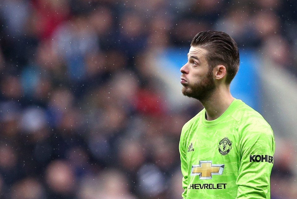 David De Gea has not had his best season so far, but neither has the rest of his Manchester United team