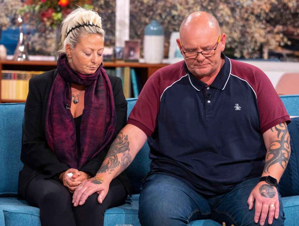  Harry's parents, Charlotte and Tim, were left tearful when speaking about their son on This Morning