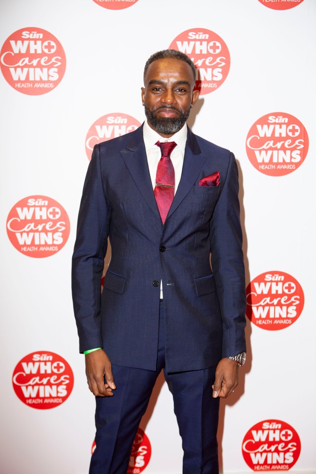  Casualty star Charles Venn also attended the bash held at The Sun's London HQ