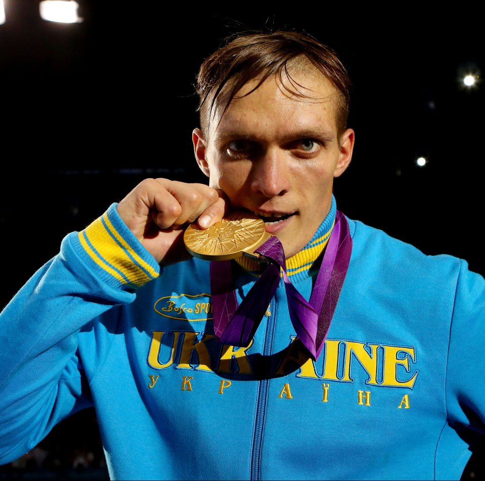  In 2012 Usyk won gold at the London Olympics