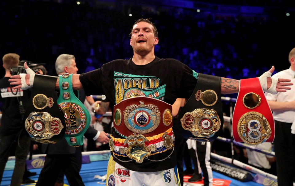  Oleksandr Usyk is confident he could defeat Deontay Wilder and claim his WBC world heavyweight belt