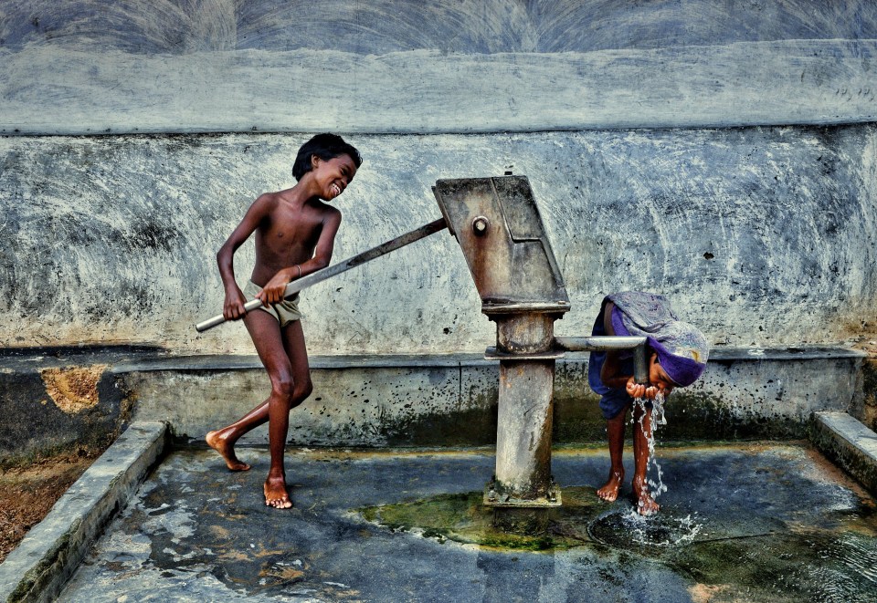 'Water is life' by @debchak (India)