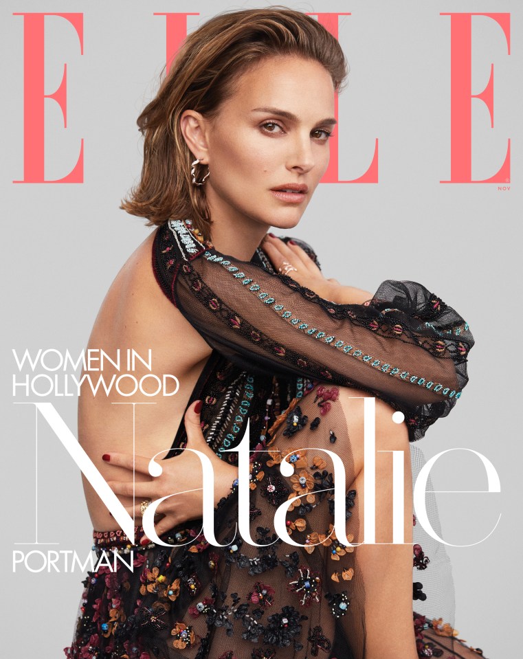  Natalie Portman also features in the collection of covers