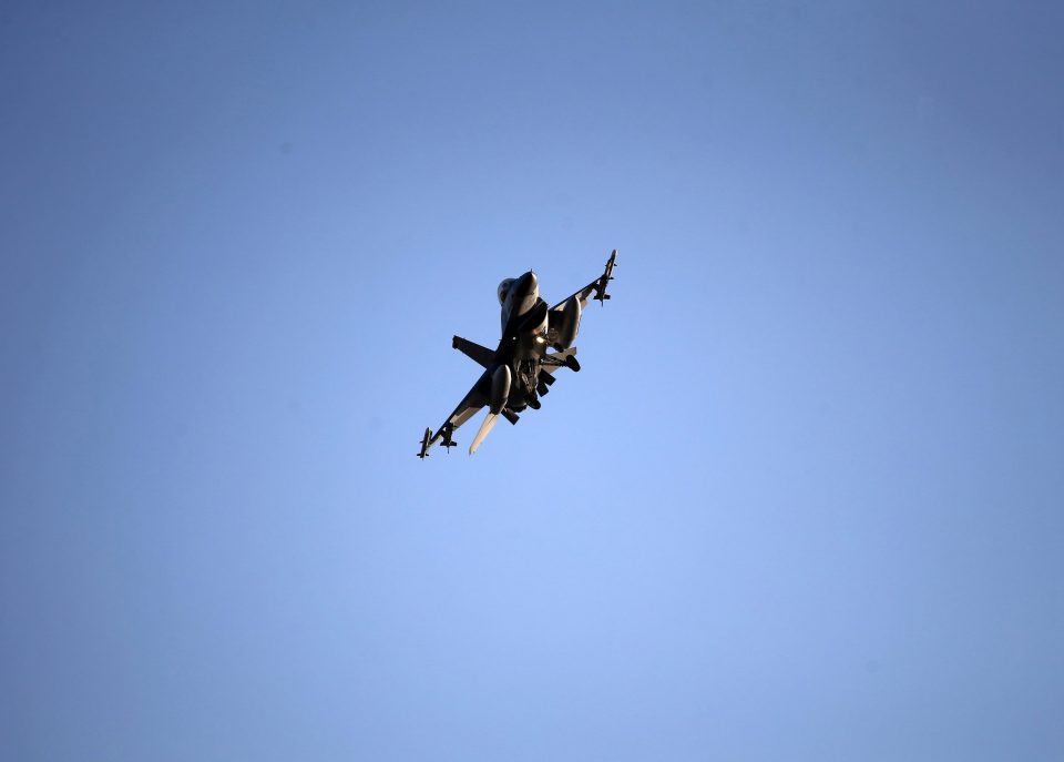  Swarms of Turkish jets took to the skies over Syria