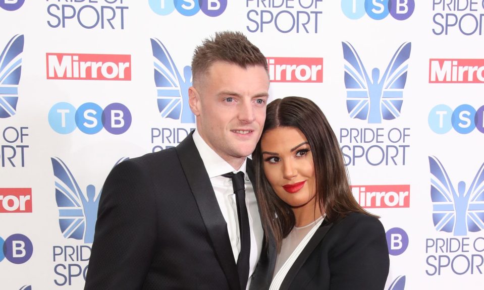  Jamie Vardy has shown his support for his wife Rebekah Vardy publicly