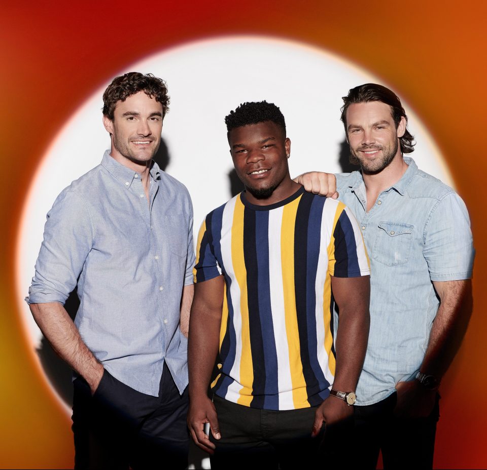  Ben is singing on The X Factor with Thom Evans and Levi Davis