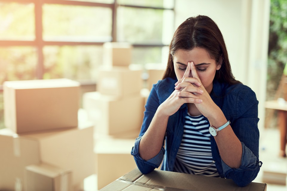  A mum was left distraught after her husband moved in with their estate agent just two days after they sold their house (posed by model)