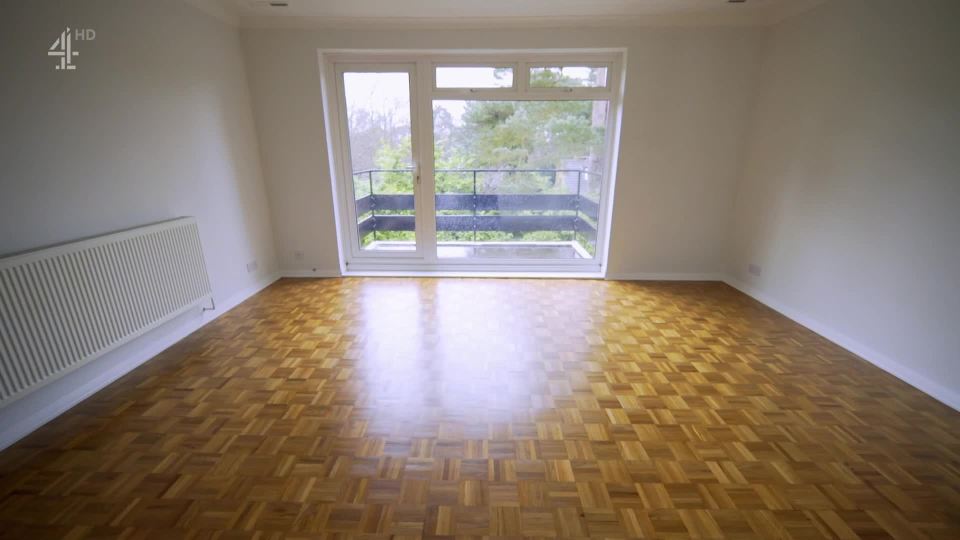  The couple were blown away by the parquet floors