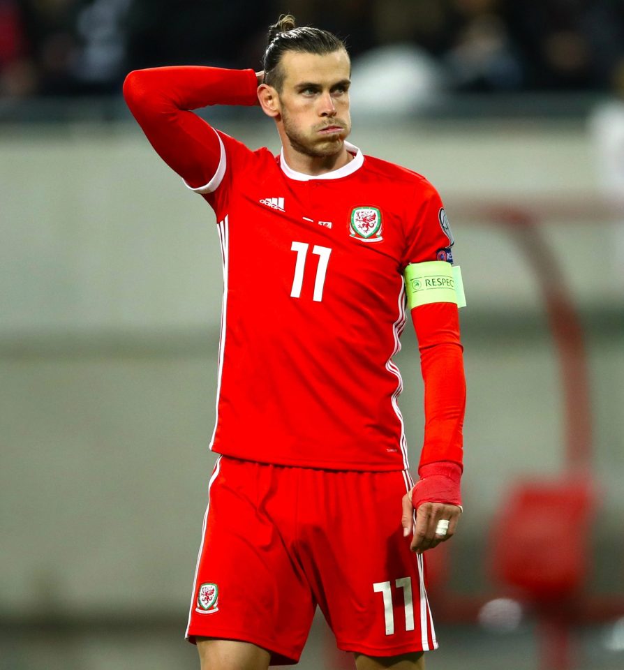  Gareth bale put his Real Madrid problems behind him as he hit the bar and picked up a booking for Wales in their Euro 2020 qualifier