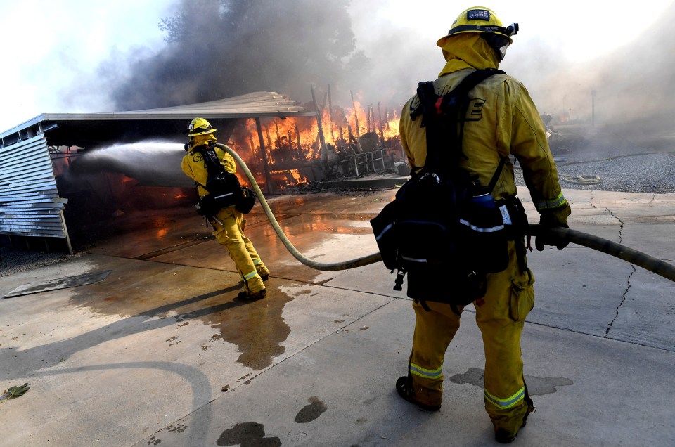 California firefighters have battled to contain more than 275 wildfires in the past 24 hours alone