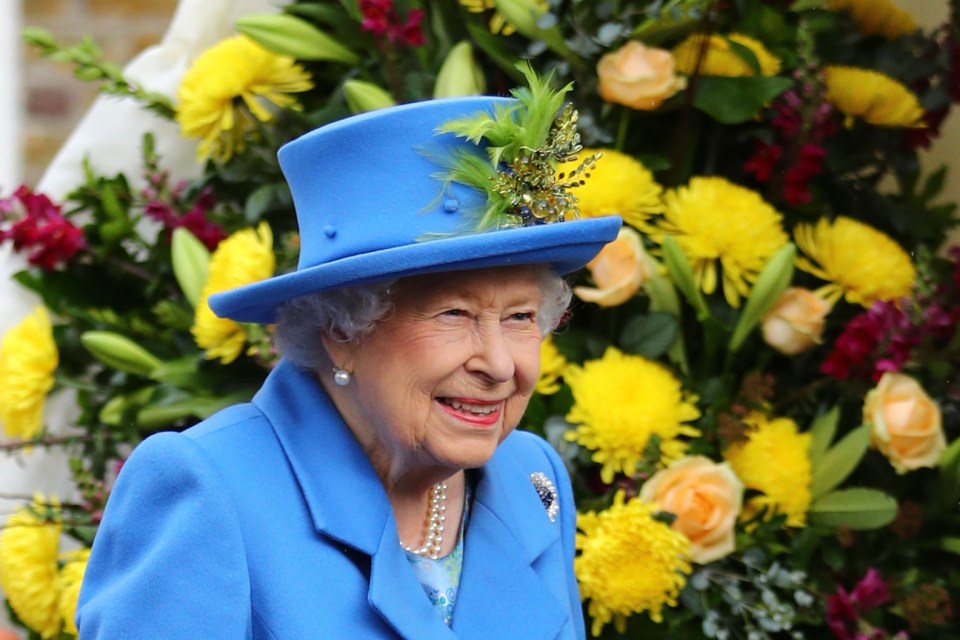  The Queen smiles as she headed to her first royal engagement since Balmoral today