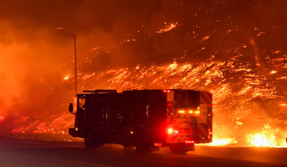 The relentless California wildfires are said to look like the ‘Gates of Hell’