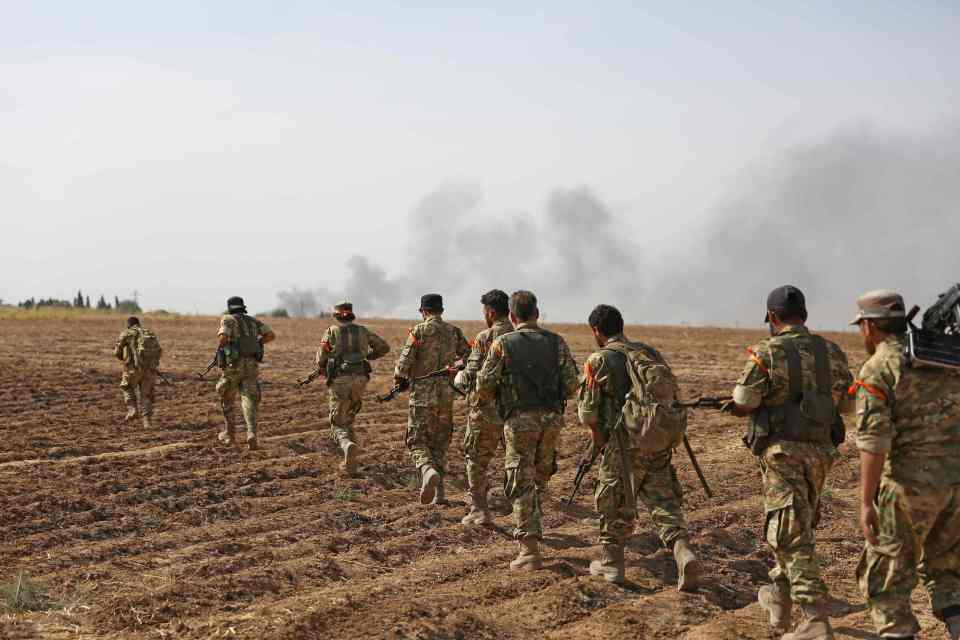  They have joined the offensive against Kurdish-controlled areas