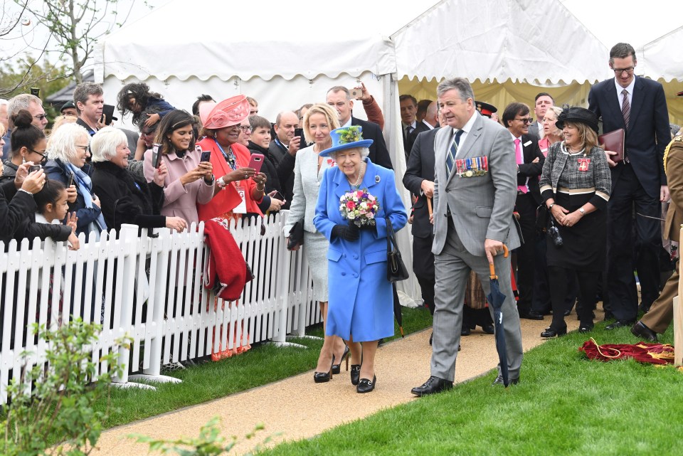  It was the Queen's first engagement since returning from her summer break