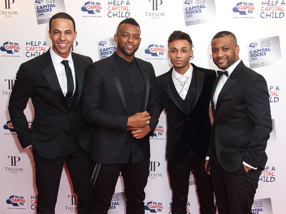  JLS split in 2013 after six years together