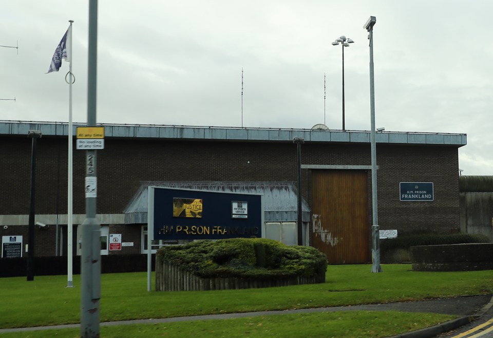 He was found badly hurt in his cell at HMP Frankland