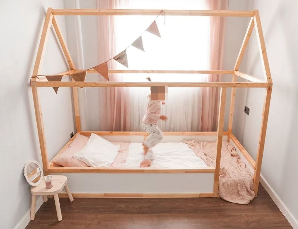  And this mum made a dream house for her daughter