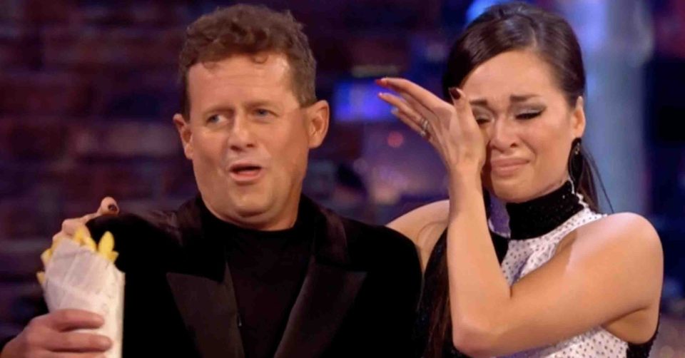  Katya was visibly emotional after her October 13 Strictly performance with Mike