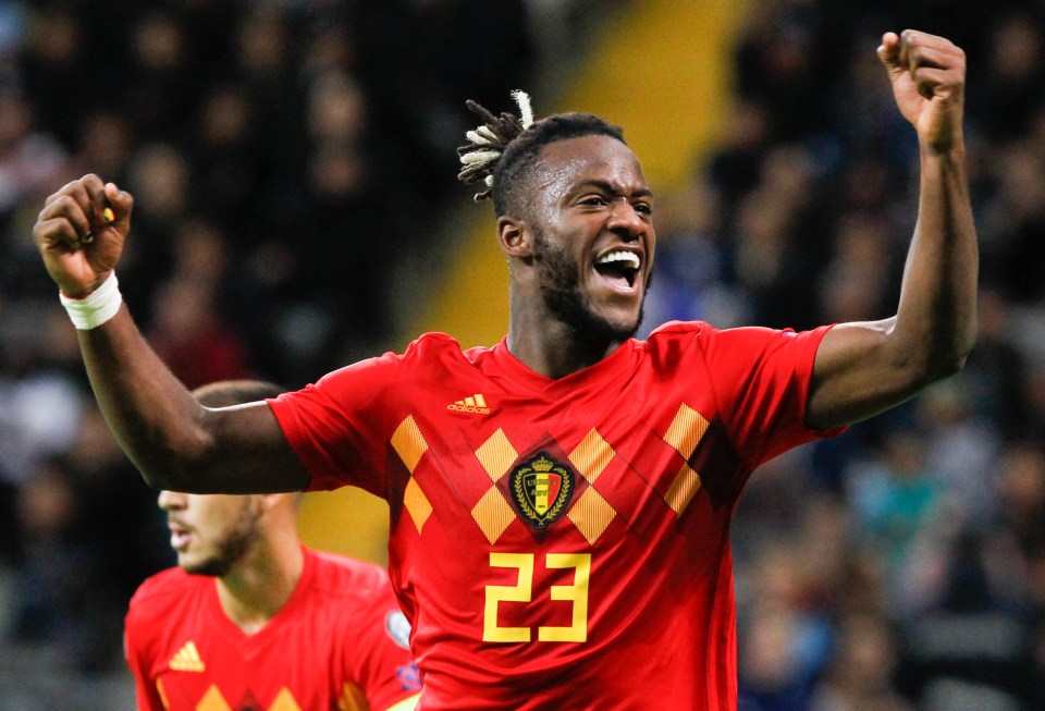 Michy Batshuayi scored as Belgium beat Kazakhstan 2-0