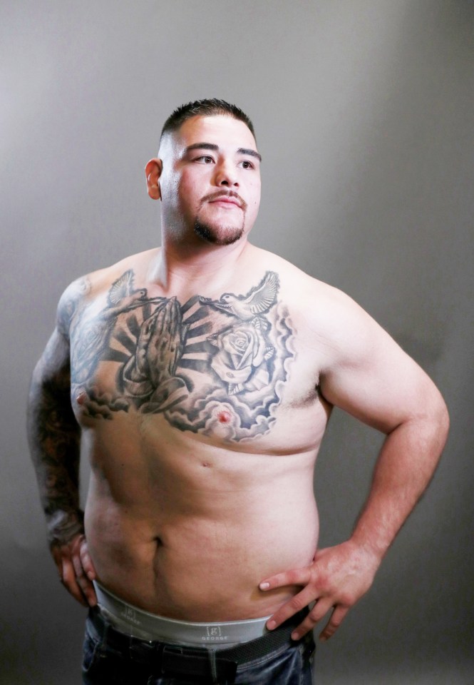  Andy Ruiz Jr came in heavy for the first scrap - but still shocked the world