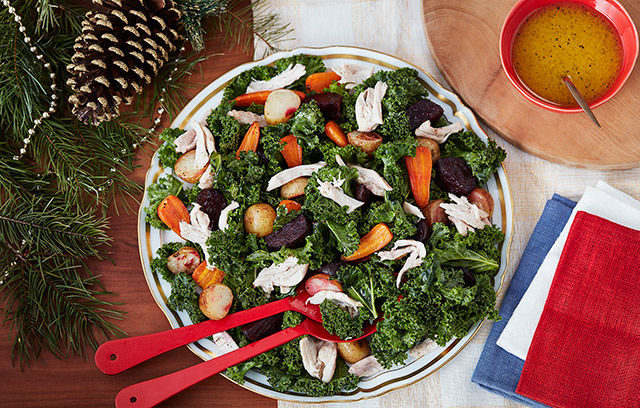  Salad isn't just a summer dish - Mrs Crunch's salad is perfect for a warm winter lunch