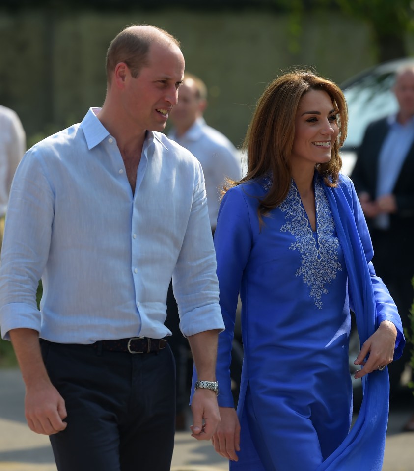 Will and Kate have recently return from a tour of Pakistan