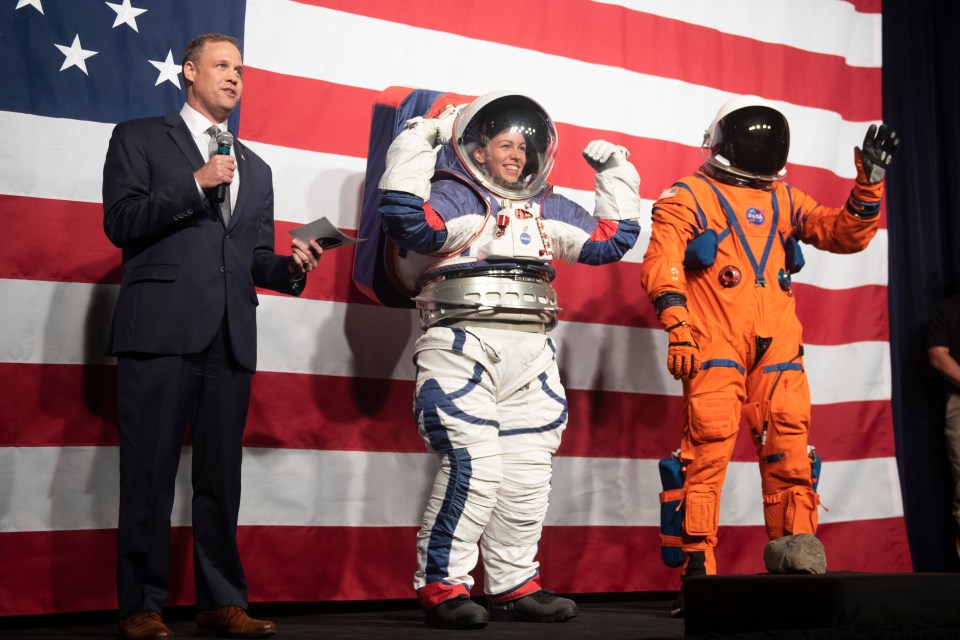  The suits are the first Nasa has designed in about 40 years