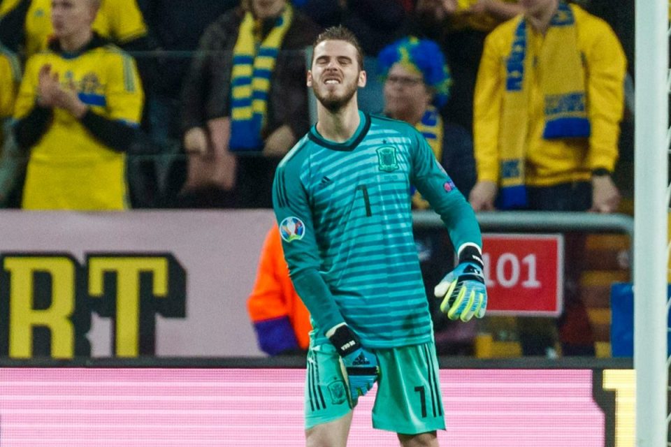  The goalkeeper hurt his groin while playing for Spain against Sweden and was forced off