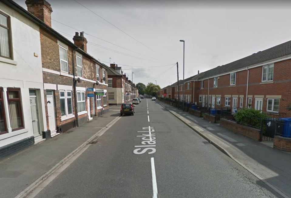  An officer was attacked on Slack Lane in Derby last night