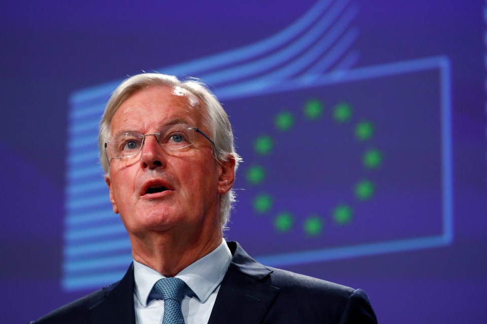  The EU's Brexit negotiator Michel Barnier confirmed the deal today