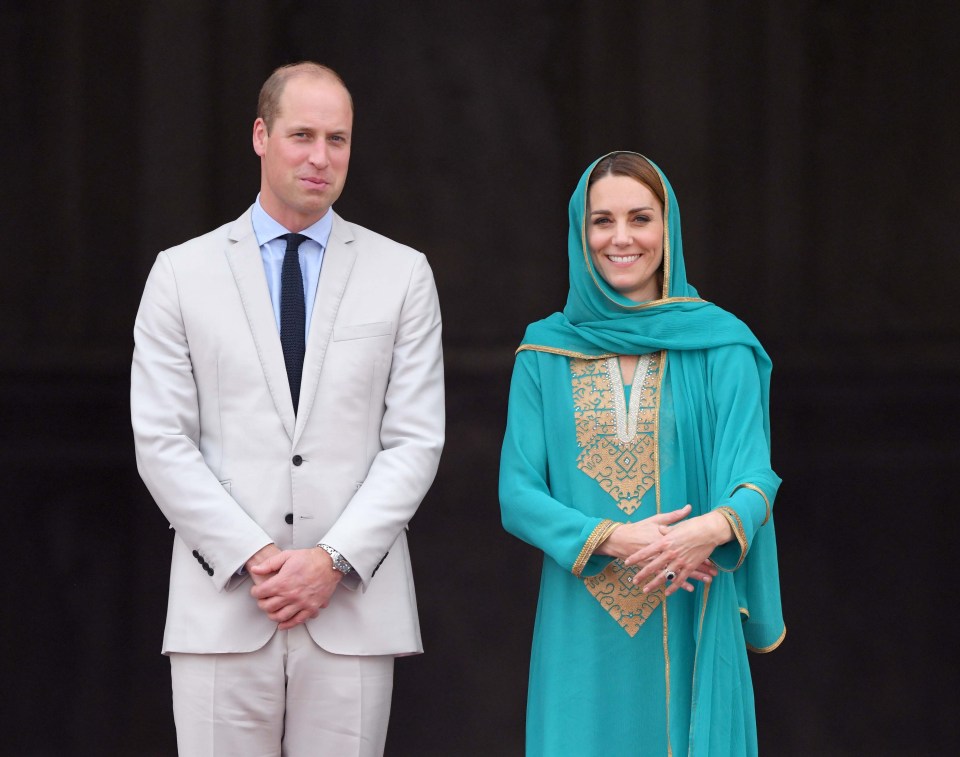 Meanwhile the Duke and Duchess of Cambridge have been on a royal tour of Pakistan