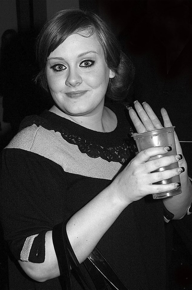  Adele had yet to taste global fame when this shot was taken in 2006