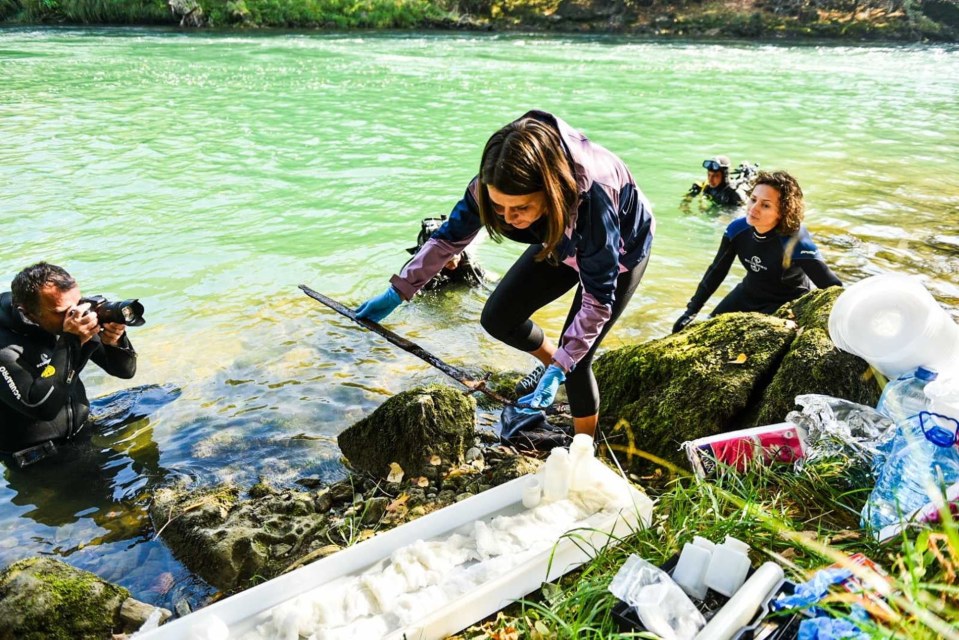  The sword was discovered at the bottom of the Vrbas River