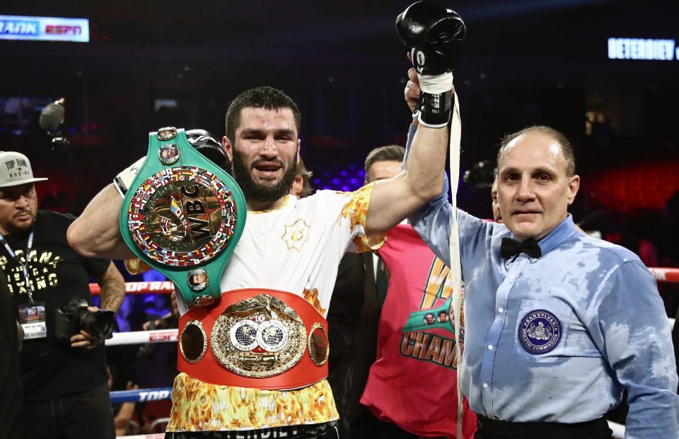  Russian powerhouse Beterbiev cemented his place as the man at 175lbs after stopping Oleksandr Gvozdyk