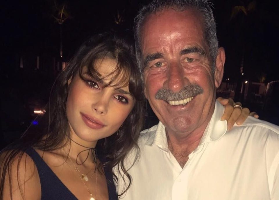  Phoebe Torrance pictured with her father Sam